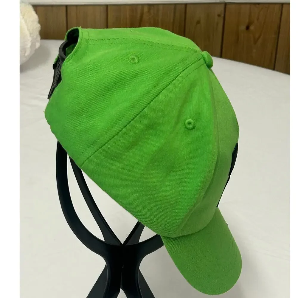 NWOT Minecraft Creeper baseball cap adjustable strap